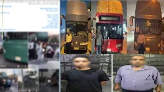 الداخلية تكشف ملابسات تعطيل المرور بحافلات طلاب مدرسة بالتجمع | فيديو