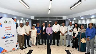 بالصور.. محافظ أسوان يستقبل وفد "سفينة النيل للشباب العربي"