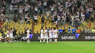 الزمالك يعزز تقدمه بهدف عمر جابر في شباك المصري (فيديو)