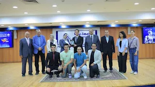 جامعة بنها تكرم الفائزين ببطولة الروبوتات الأولى (صور)