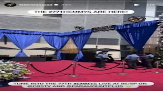  25 صورة من كواليس حفل توزيع جوائز الإيمي في دورته الـ 77