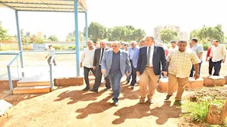 بالصور- محافظ أسيوط يتفقد مدارس ساحل سليم والبداري استعدادا للعام الدراسي 