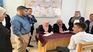 بالصور- بدء اختبارات كشف الهيئة للطلاب المتقدمين لمعهد التمريض بجنوب سيناء