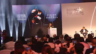 يسرا: تأثرت بذكريات دورات "الجونة السينمائي" السابقة وسعيدة بالاحتفال بمئوية يوسف شاهين 