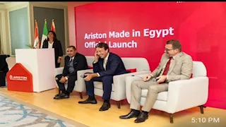 أريستون تعلن بدء التصنيع المحلي لأحدث سخانات المياه بتكنولوجيا إيطالية متطورة في مصر