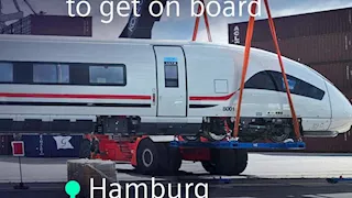 انطلاق أول قطار فائق السرعة من طراز "فيلارو" في طريقه إلى مصر