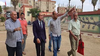 استعدادًا للعام الدراسي الجديد.. مدير تعليم المنوفية يتفقد اللمسات الأخيرة بمدارس تلا