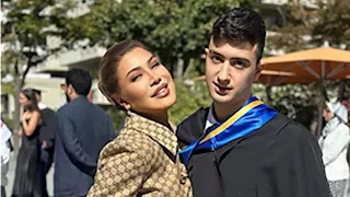 "فخورة بيك"..  نوال الزغبي تحتفل بتخرج ابنها