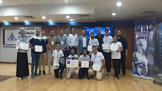 "كاشف للألغام".. طلاب سوهاج يحصدون المركز الثالث ببطولة الروبوتات (صور)