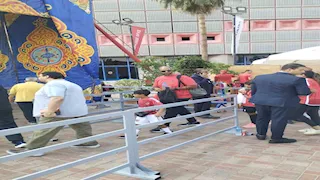 توافد أعضاء الأهلي على الجمعية العمومية للنادي (صور)