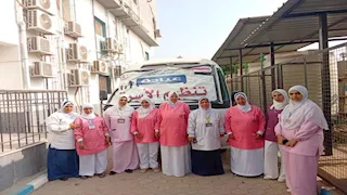 قافلة طبية ببني سويف تفحص 1102 مواطن وتقدم ندوات توعوية (صور)