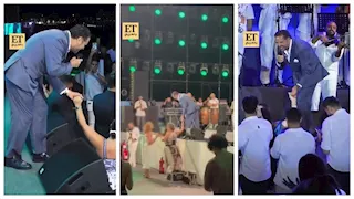 "رفض صعودهن للمسرح ومد إيده من بعيد".. كيف تصرف راغب علامة مع جمهور حفل مراسي؟