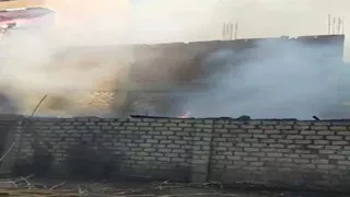 حريق هائل بسوهاج يلتهم حوشين وينهي حياة 9 رؤوس ماشية وأغنام 