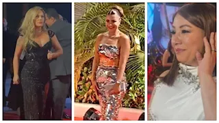 نجلاء بدر ونيكول سابا.. توافد النجوم على ريد كاربت حفل"دير جيست" 2025