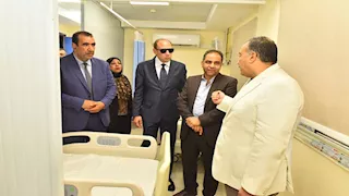 محافظ أسيوط يشهد التشغيل التجريبي لأول مستشفى متخصص لعلاج الأورام بديروط - صور