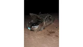 إصابة 3 أشخاص في حادث انقلاب سيارة على طريق أسيوط - سوهاج الصحراوي