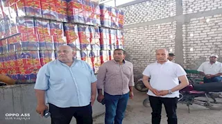 تموين قنا يضبط 10 أطنان سكر داخل عصارة عسل أسود مخالفة بفرشوط