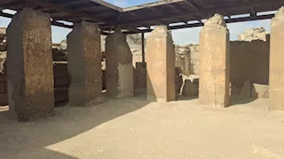 "الآثار" توضح حقيقة فيديو تشويه مقبرة "بتاح شبسس" بأبو صير