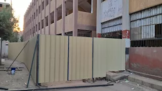 بعد معاناة طويلة.. القليوبية تنهي أزمة طلاب ورورة بسور وبوابات جديدة (صور)