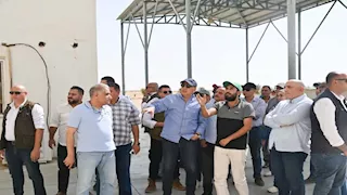 تفاصيل زيارة وزير الري لـ "مشروع تنمية جنوب الوادى"