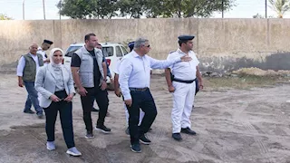 محافظ الإسكندرية يتفقد إزالة التعديات على أراضي الدولة بالطريق الزراعي -صور 