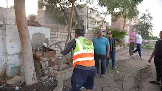 في أول أيام الدراسة.. حملة لإزالة العشوائيات وتسهيل حركة الطلاب بأسيوط – صور