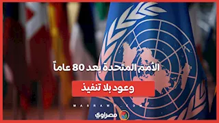 الأمم المتحدة بعد 80 عاماً...وعود بلا تنفيذ والقضية الفلسطينية شاهد حي