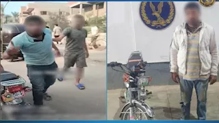 شاب يشتم بألفاظ خادشة وسط الشارع.. والداخلية تتحرك | فيديو