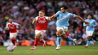 هدف قاتل لمارتنيلي.. أرسنال يفرض التعادل على مانشستر سيتي بالدوري