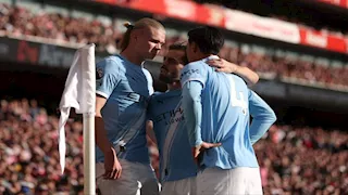 هدف إيرلينج هالاند في مرمى أرسنال (فيديو)