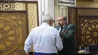 أشرف زكي وسيد رجب.. النجوم يقدمون واجب العزاء في وفاة شقيقه أحمد صيام