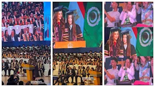 بحضور أحمد زاهر وهشام جمال.. ليلى زاهر وشقيقتها ملك تحتفلان بتخرجهما