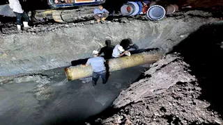 مياه القناة: انتهاء أعمال إصلاح خط طرد الدوايدة بالإسماعيلية