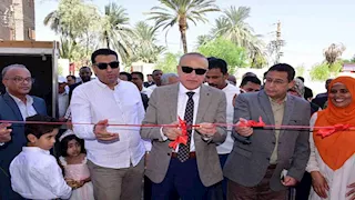 محافظ الأقصر يفتتح مدرسة جديدة بالطود تستوعب 800 طالب (صور)
