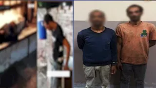 فيديو صادم في العجوزة.. سقوط شابين تحت تأثير المخدرات بالشارع