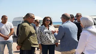 توجيه مهم من وزيرة التنمية المحلية بشأن منطقتي اللاجونا والثري بولز بمدينة دهب