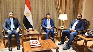 وزير الرياضة يلتقي "سعده وشبانة" لبحث تقديم مزيد من الخدمات للصحفيين والإعلاميين