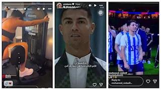 ستوري نجوم كرة القدم.. بيزيرا يدعم الزمالك..  ورونالدو يحتفل باليوم الوطني السعودي