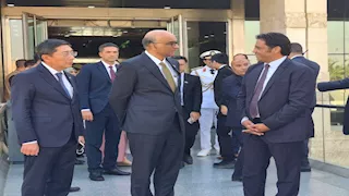 رئيس جمهورية سنغافورة يزور المتحف القومي للحضارة المصرية