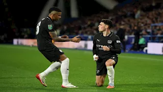 مانشستر سيتي يفوز على هدرسفيلد تاون في كأس كاراباو (فيديو)