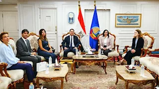 محافظ البحيرة تستقبل السفير الفرنسي لبحث التعاون المشترك 