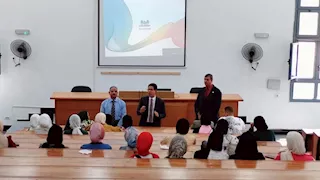 رئيس جامعة بنها يتفقد مقر العبور -صور