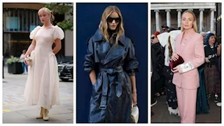 ساحرة وجذابة.. أجمل 7 إطلالات في أسبوع الموضة بلندن