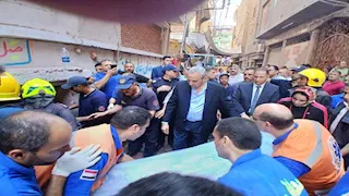 محافظ الغربية: ارتفاع ضحايا حريق مصبغة المحلة إلى 11 وفاة (صور)