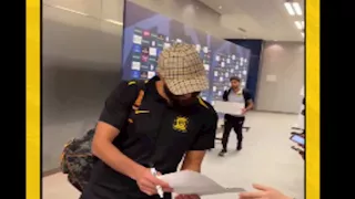 "أنت ظريف جدًا! أليس كذلك؟".. موقف محرج لكريم بنزيما عقب الخسارة أمام النصر (فيديو)