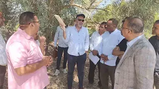 بالصور- مستشار وزير التنمية المحلية يتفقد مجزر الأقصر بالحبيل تمهيدا لافتتاحه