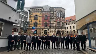 صور|  وفد من أعضاء النيابة العامة يزور ألمانيا لتعزيز التعاون في مكافحة العنف ضد المرأة