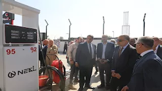 محافظ المنيا يفتتح محطة النيل للبترول بالعدوة لدعم خدمات الوقود والغاز
