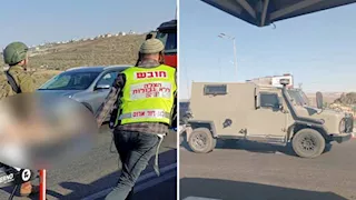 إصابة مستوطن إسرائيلي بحادث دهس في الضفة الغربية- صور