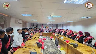 "طلاب من أجل مصر" تستقبل العام الدراسي في سوهاج باحتفالية كبرى (صور)